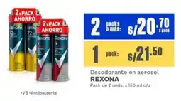 Makro Rexona desodorante en aerosol oferta