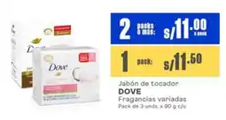 Makro Dove jabón de tocador oferta
