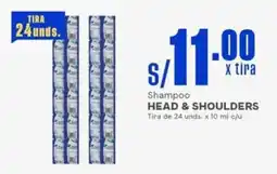 Makro Head & Shoulders shampoo oferta