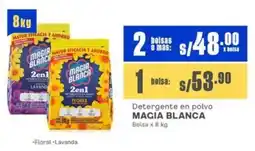 Makro Magia Blanca detergente en polvo oferta