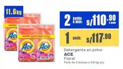 Makro Ace floral detergente en polvo oferta