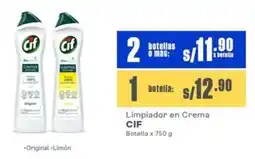 Makro Cif limpiador en crema oferta