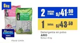 Makro Aro detergente en polvo oferta