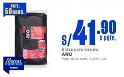 Makro Aro bolsa para basura oferta