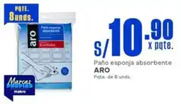 Makro Aro paño esponja absorbente oferta