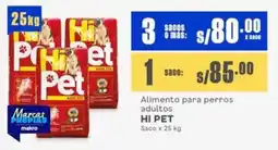 Makro Hi Pet alimento para perros adultos oferta