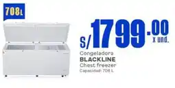 Makro Blackline congeladora chest freezer oferta