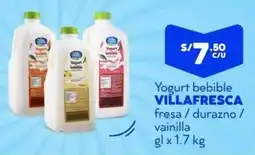Mass Villafresca yogurt bebible oferta