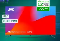 Tottus JVC Televisor Pro 4K Google 58" oferta