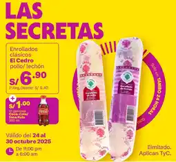 Tambo El cedro enrollados clásicos oferta