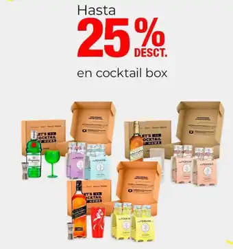 Metro En cocktail box oferta