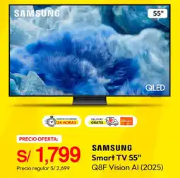 Metro Samsung smart tv 55" oferta