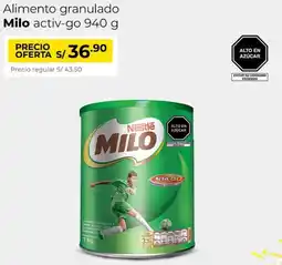 Metro Milo activ-go alimento granulado oferta
