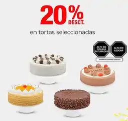 Metro En tortas seleccionadas oferta