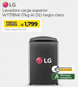 Metro Lg lavadora carga superior oferta