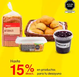 Metro En productos para tu desayuno oferta