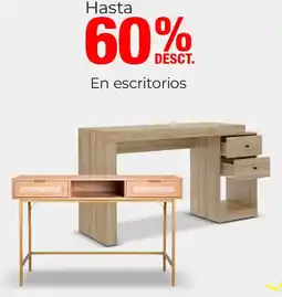 Metro Hasta en escritorios oferta