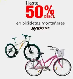 Metro Radost en bicicletas montañeras oferta