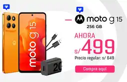 Metro Moto g 15 oferta