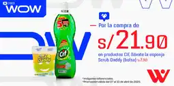 Metro Cif en productos llévate la esponja scrub daddy oferta
