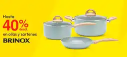 Metro Brinox en ollas y sartenes oferta