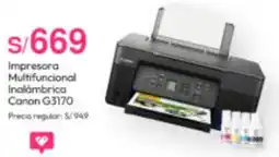 Metro Canon impresora multifuncional inalámbrica g3170 oferta