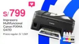 Metro Canon impresora multifuncional pixma 64110 oferta