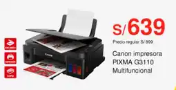 Metro Canon impresora pixma g3110 oferta