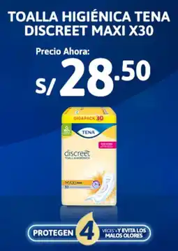 Metro Toalla higiénica tena discreet maxi oferta