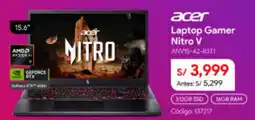 Hiraoka Acer laptop gamer nitro v oferta