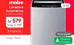 Hiraoka Mabe lavadora automática oferta