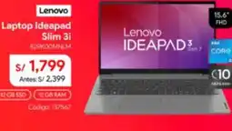 Hiraoka Lenovo laptop ideapad oferta