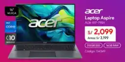 Hiraoka Acer laptop aspire oferta