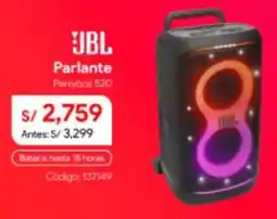 Hiraoka Jbl parlante partybox 520 oferta