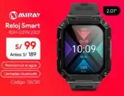 Hiraoka Miray reloj smart oferta