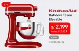 Hiraoka Kitchenaid batidora tazón elevable oferta