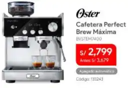 Hiraoka Oster cafetera perfect brew máxima oferta