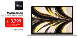 Hiraoka Macbook air 13.6" oferta