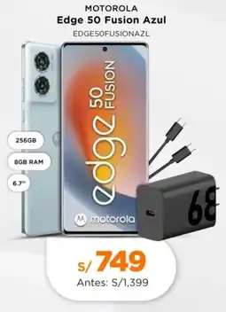 La Curacao Motorola edge 50 fusion azul oferta