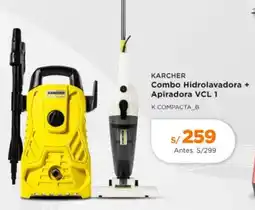 La Curacao Karcher combo hidrolavadora + apiradora vcl 1 oferta