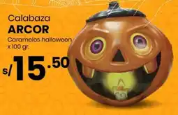 Vega Arcor calabaza caramelos halloween oferta