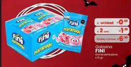 Vega Fini golosina goma dentadura oferta