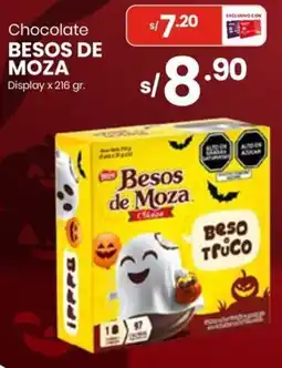 Vega Besos de moza chocolate display oferta