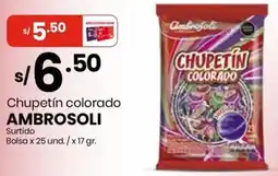 Vega Chocobum chupetín colorado surtido bolsa oferta