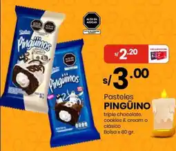 Vega Pingüino pasteles triple chocolate, cookies & cream o clásico bolsa oferta