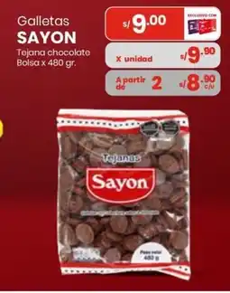 Vega Sayon galletas tejana chocolate bolsa oferta