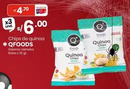 Vega Qfoods chips de quínoa oferta