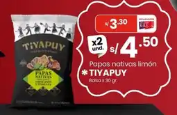 Vega Tiyaphy papas nativas limón bolsa oferta