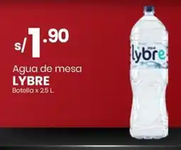 Vega Lybre agua de mesa botella oferta
