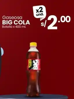 Vega Big cola gaseosa botella oferta